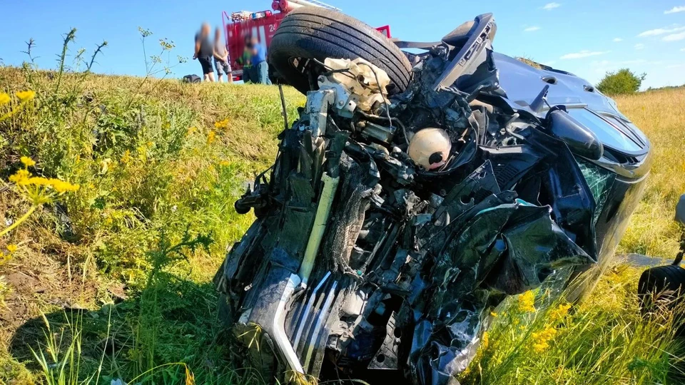 Водитель одной из иномарок погиб на месте