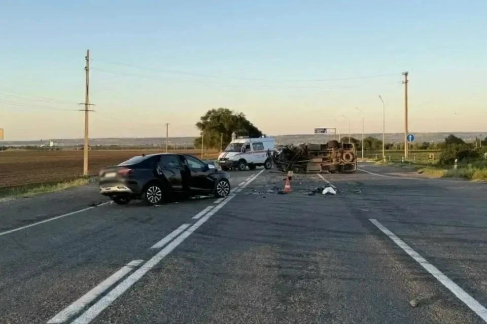 Годовалый ребенок пострадал в ДТП с тремя машинами на Ставрополье. Фото: Госавтоинспекция СК