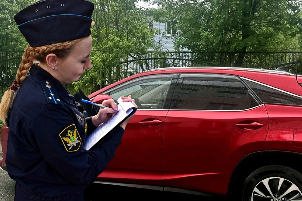 Не дожидаясь принудительной продажи машины, уже на следующий день мужчина полностью погасил долг. Фото: УФССП по Мурманской области