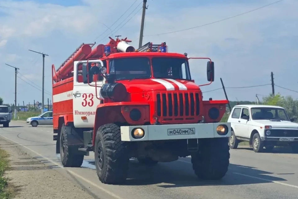 Фото: Троицкий пожрано-спасательный гарнизон.