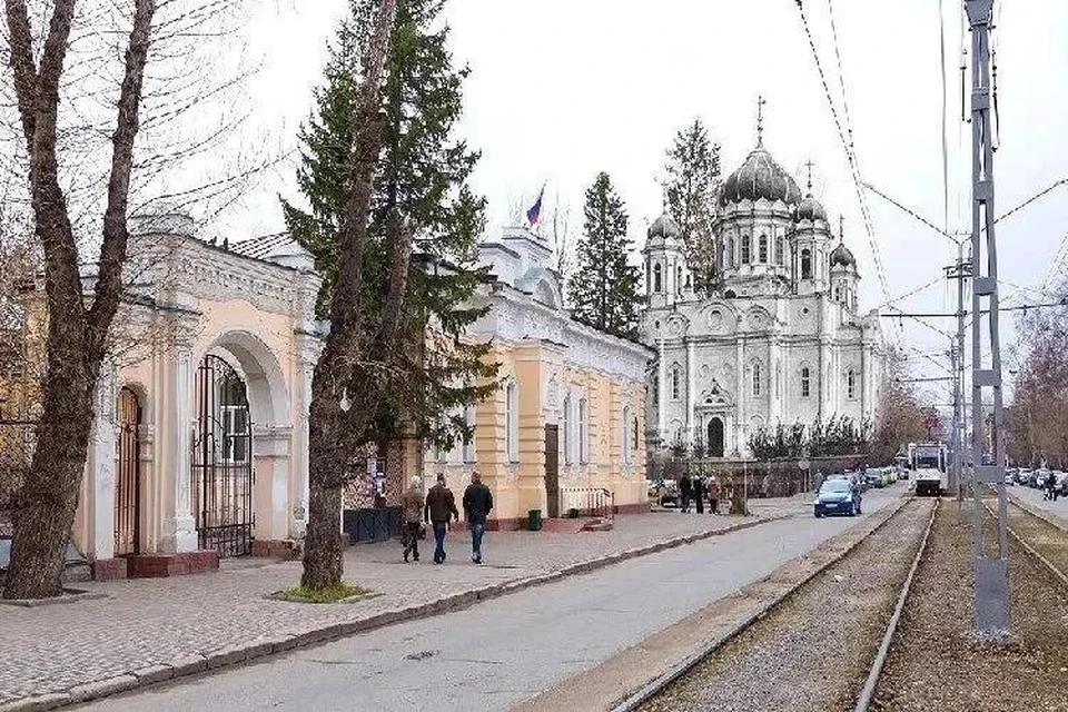 Троицкий собор располагался в центре Томска. Фото: Борис Корчевников