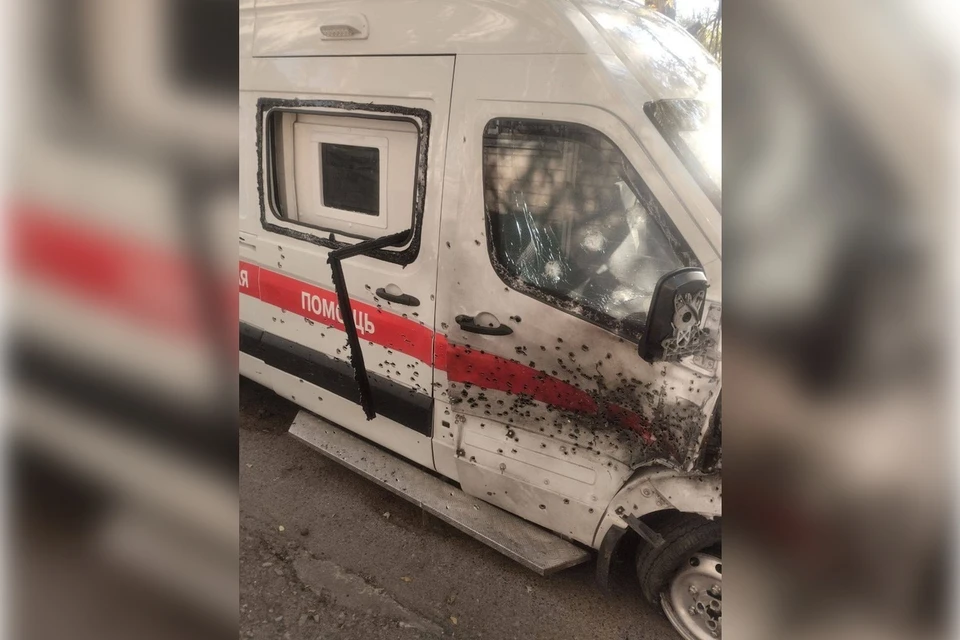 ВСУ постоянно наносят удары по скорой помощи и больницам региона. Фото: тг-канал Владимир Сальдо