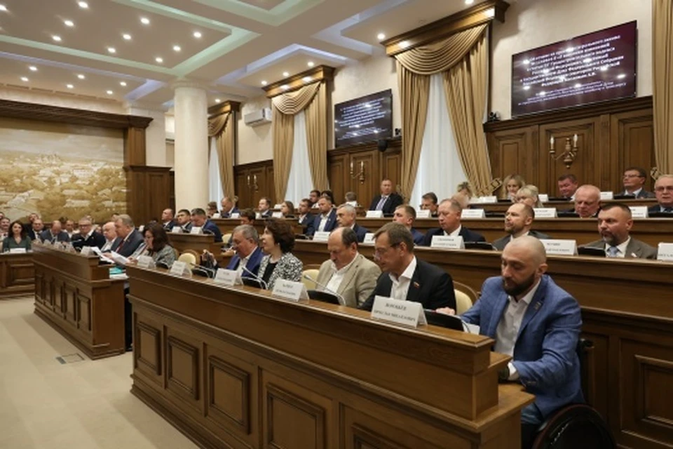 Фото – архив пресс-службы Белгородской облдумы.