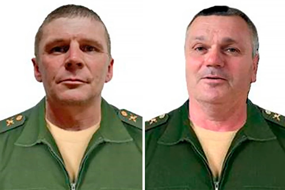 Рядовой Владимир Банников и Сержант Сергей Маслов