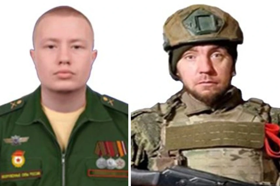 Рядовой Сергей НЕВЕРОВ и младший сержант Станислав ДЁМИН