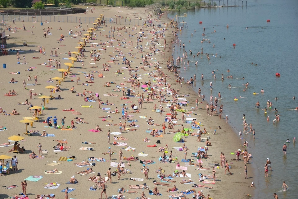 В мэрии просят новосибирцев не оставлять детей у воды без присмотра.