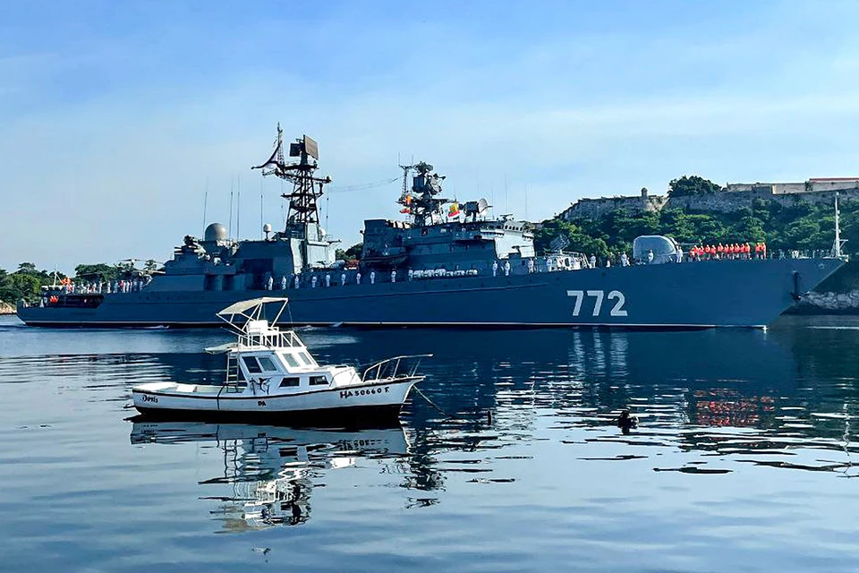 Фрегат «Неустрашимый» Балтийского флота ВМФ России. Фото: Ирина Шаталова/ТАСС
