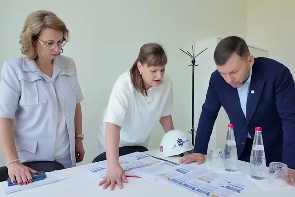 В ДНР готовят долгосрочную стратегию по восстановлению Макеевки до 2042 года. Фото: ТГ/Пушилин