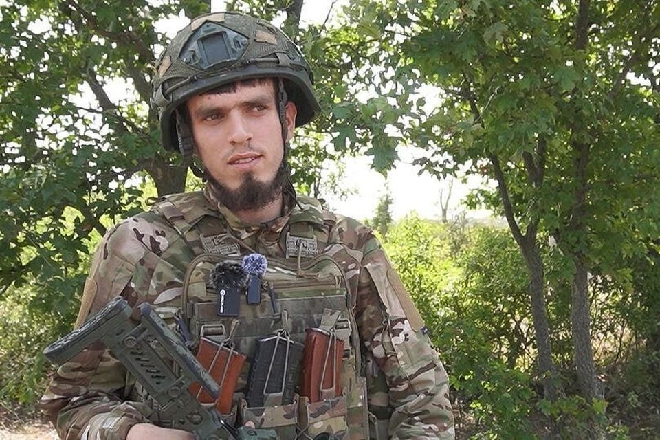 Рамазан Нурбагандов, двоюродный брат героического полицейского. Фото: портал "Россия - это я"