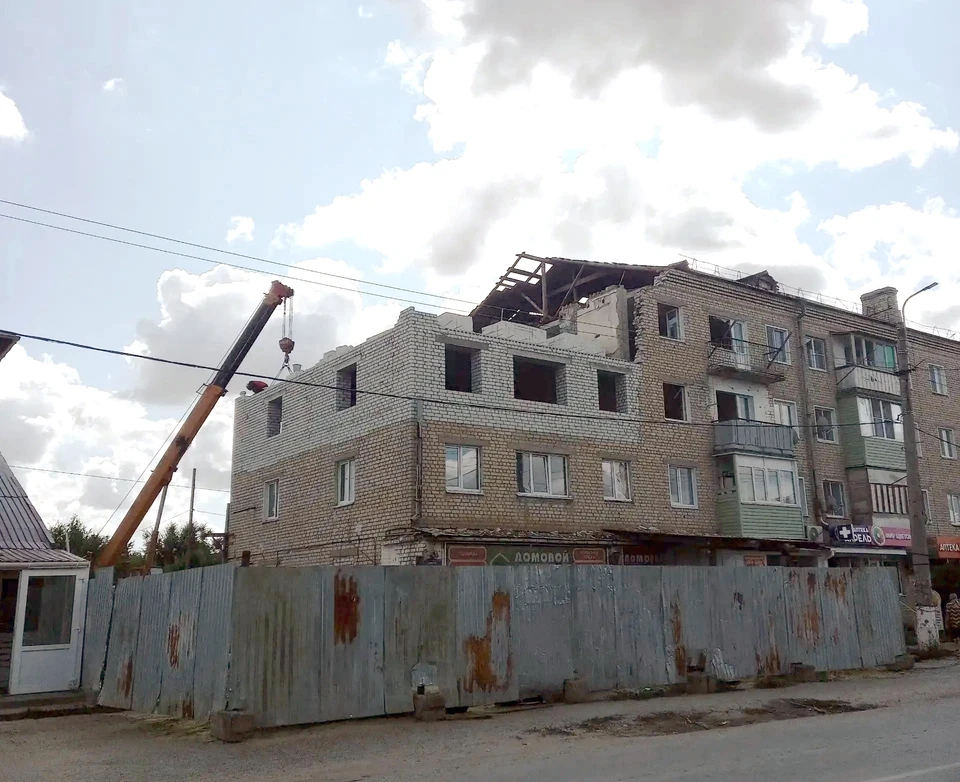 Дом решили восстановить. Фото: администрация Камышинского района.