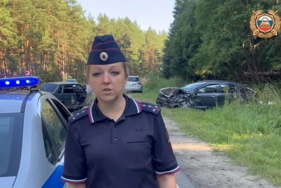 При столкновении трех машин в Ярославской области погиб пассажир. ФОТО: Госавтоинспекция Ярославской области