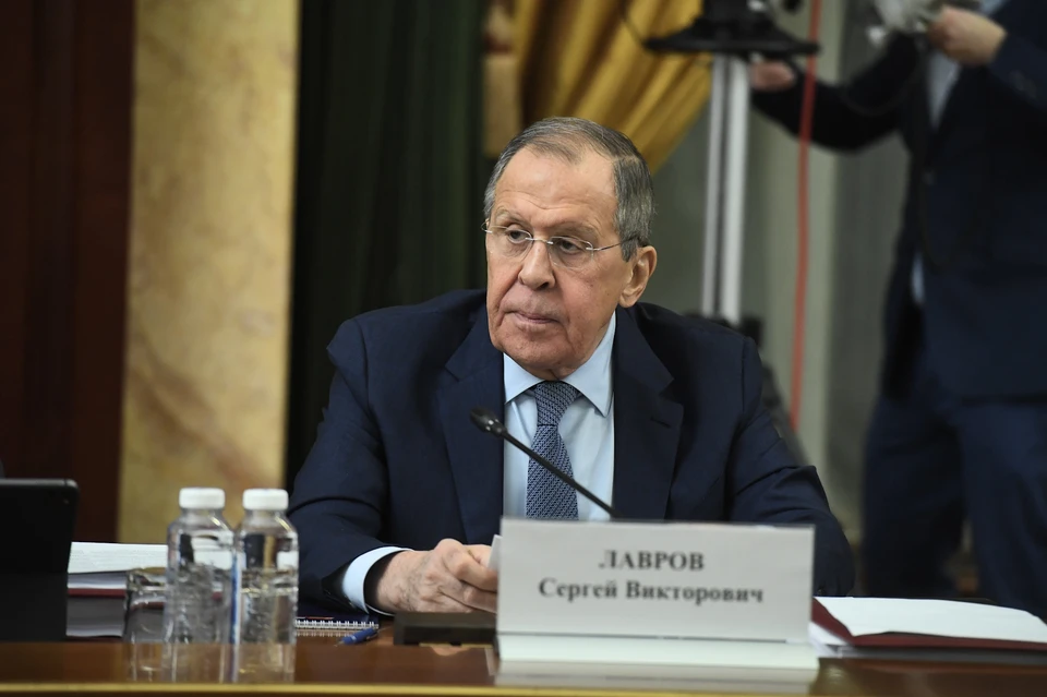 Министр иностранных дер РФ Сергей Лавров