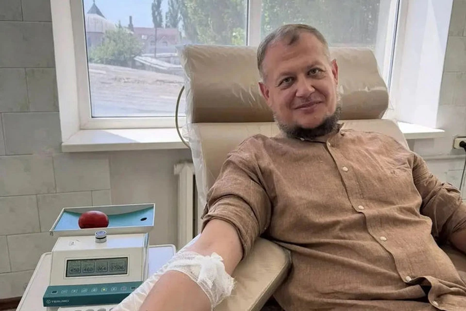 В донорской акции участвовали священники и прихожане Горловской епархии. Фото: Личный архив