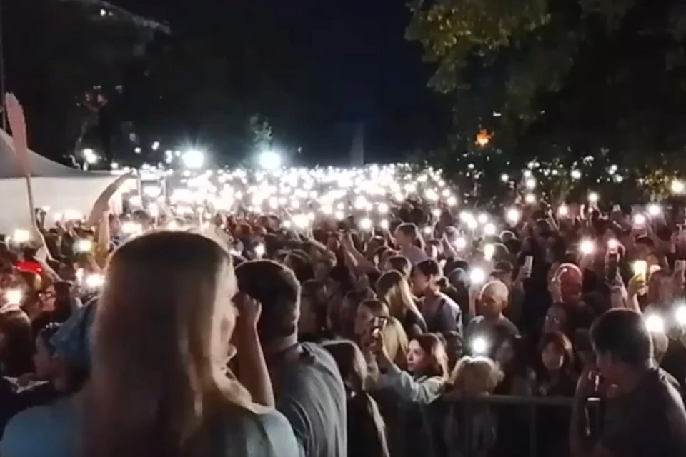 В Рязани объяснили меры безопасности на фестивале при угрозе БПЛА. Фото: кадр видео Рязанские ведомости | Михаил Скрипников.