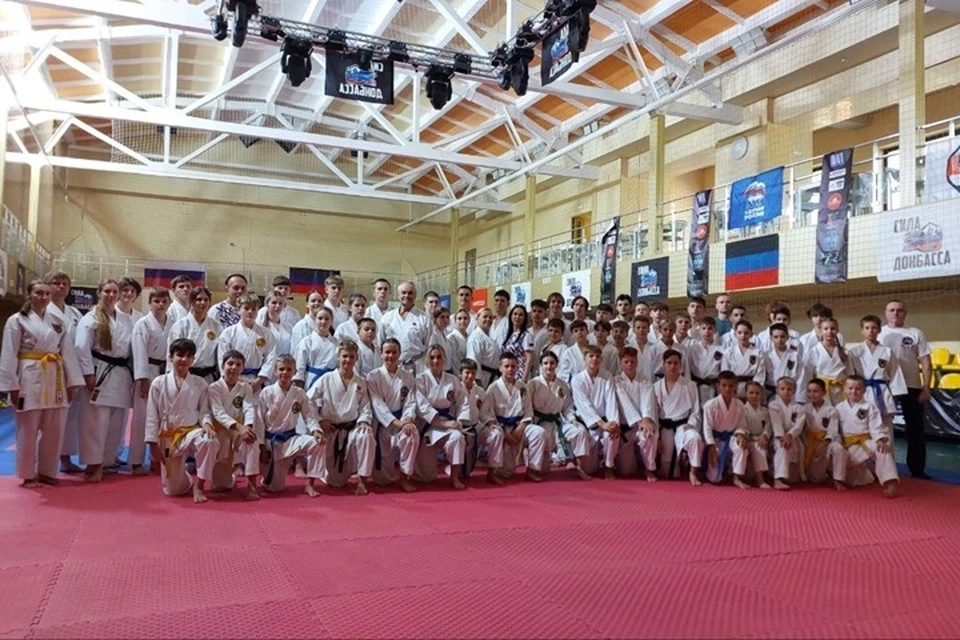 В Донецке прошел семинар по Сетокана для 60 спортсменов сборной ДНР. Фото: Министерство спорта и туризма ДНР