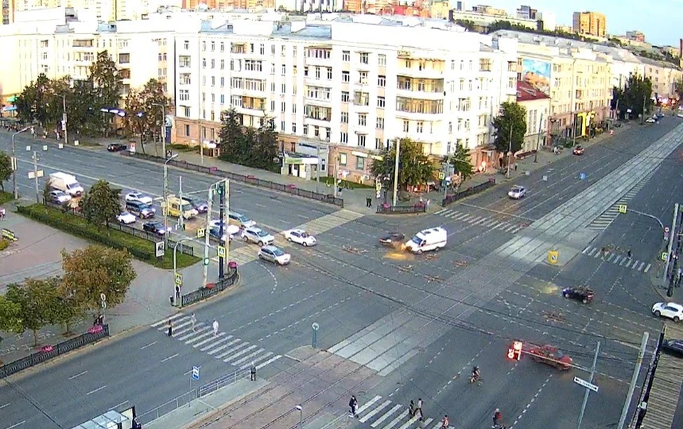 Фото: скрин видео камер "Интерсвязи"