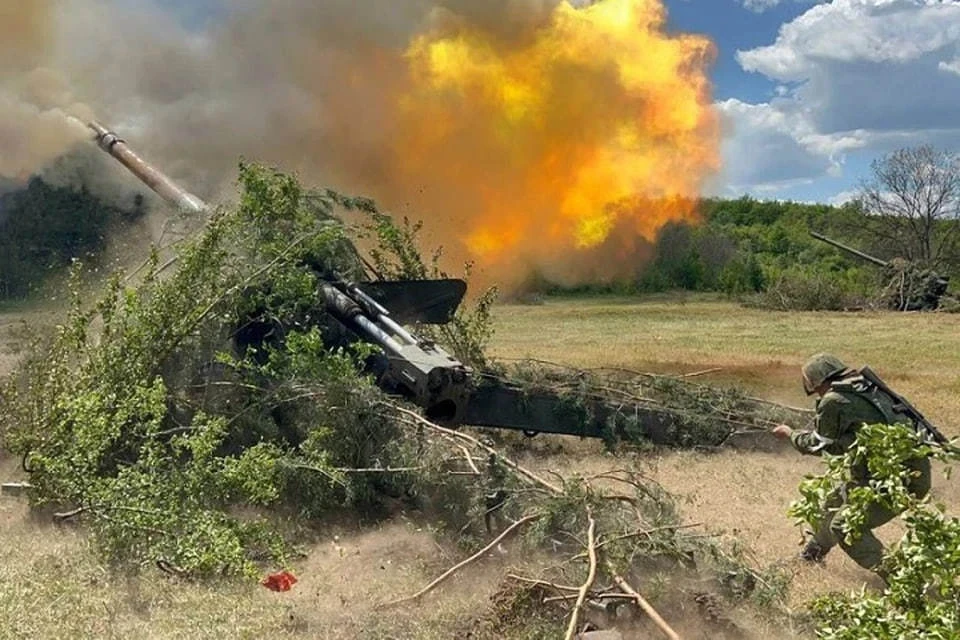 Военнослужащие ВС России наносят поражение украинским боевикам в ДНР (архивное фото)