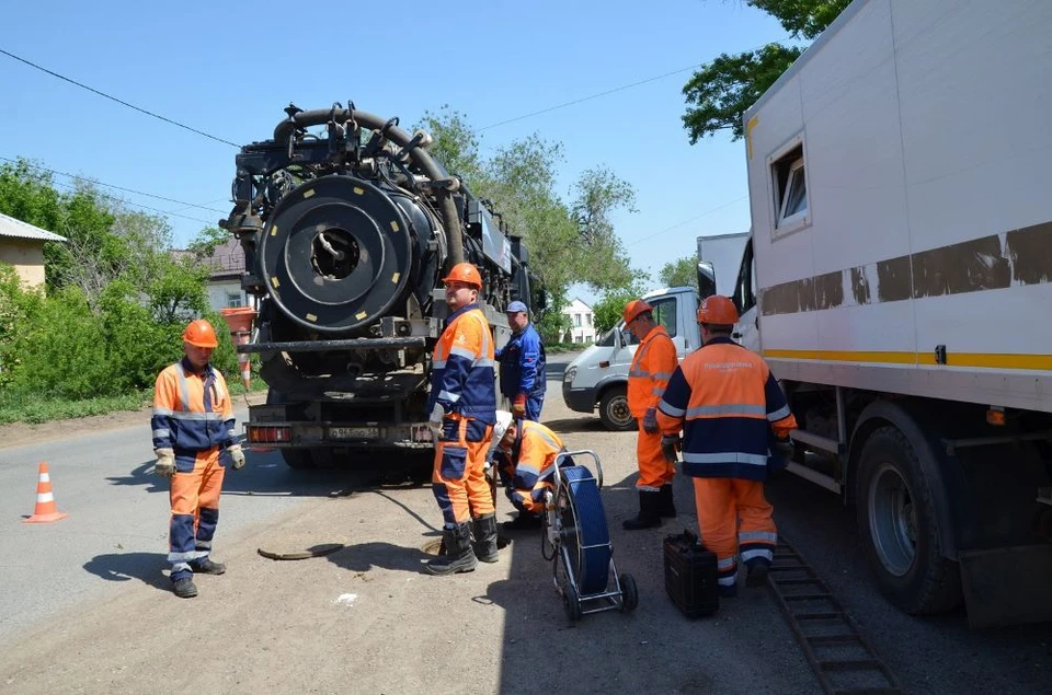 Все основные работы обещают завершить к октябрю. Фото: Росводоканал Оренбург