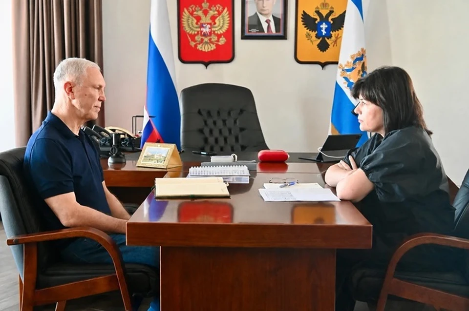 В Херсонской области успешно завершился сбор урожая с основных площадей, засеянных зерновыми и зернобобовыми культурами. Фото: MAX-канал Владимира Сальдо