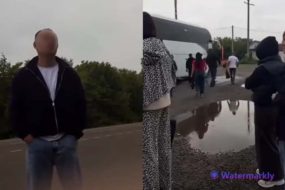 Пассажиры выставили мужчину из автобуса - компания внесла его в черный список. Фото: Предоставлено очевидицей