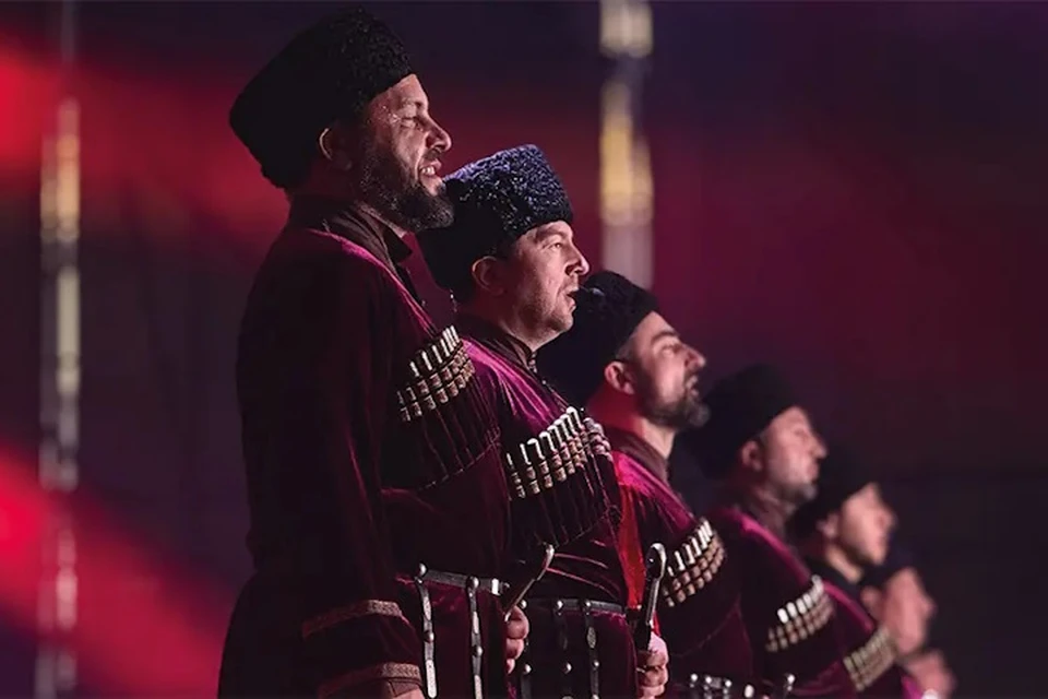 Государственный народный мужской хор «Поющая Чарода». Фото: минкультуры Дагестана