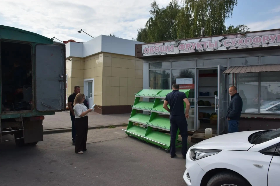 Киоск установили незаконно