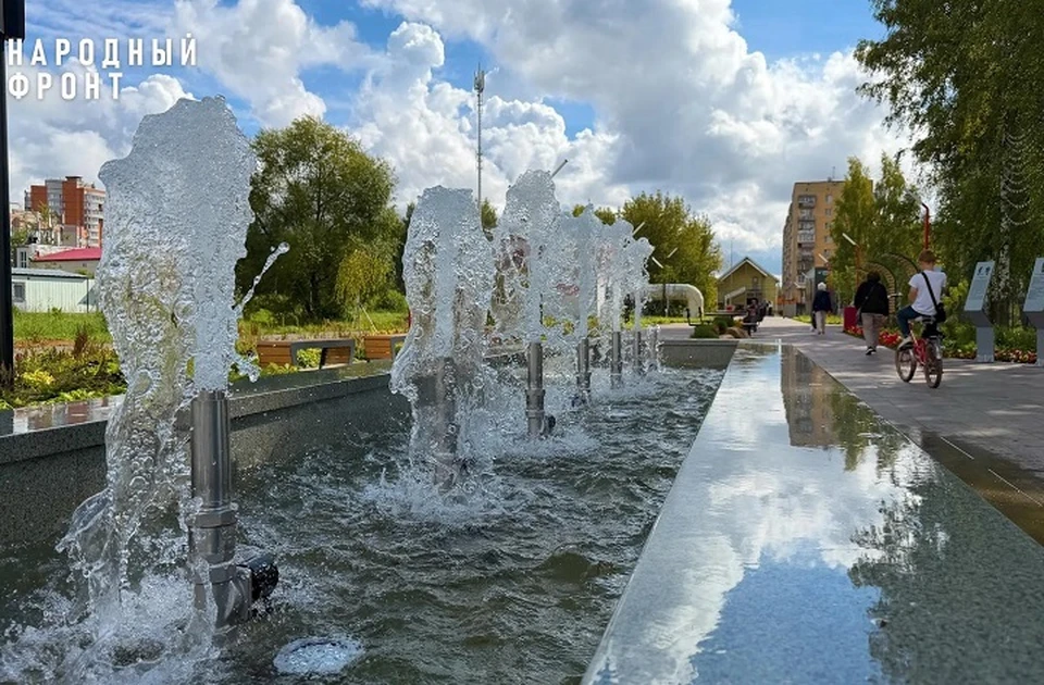 В Ярославле запустили миллионный фонтан-долгострой. ФОТО: ОНФ по Ярославской области