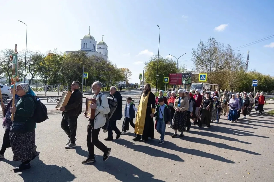 Участники крестного хода пройдут 190 километров. Фото: Екатеринбургская епархия