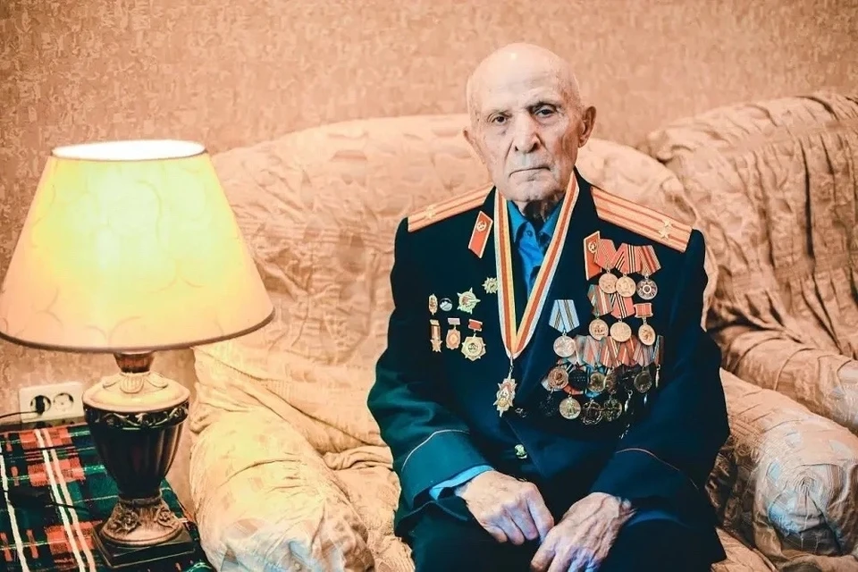 Ветерану Великой Отечественной войны из Северной Осетии Константину Губаеву исполнилось 100 лет. Фото: сайт муниципального образования Владикавказа