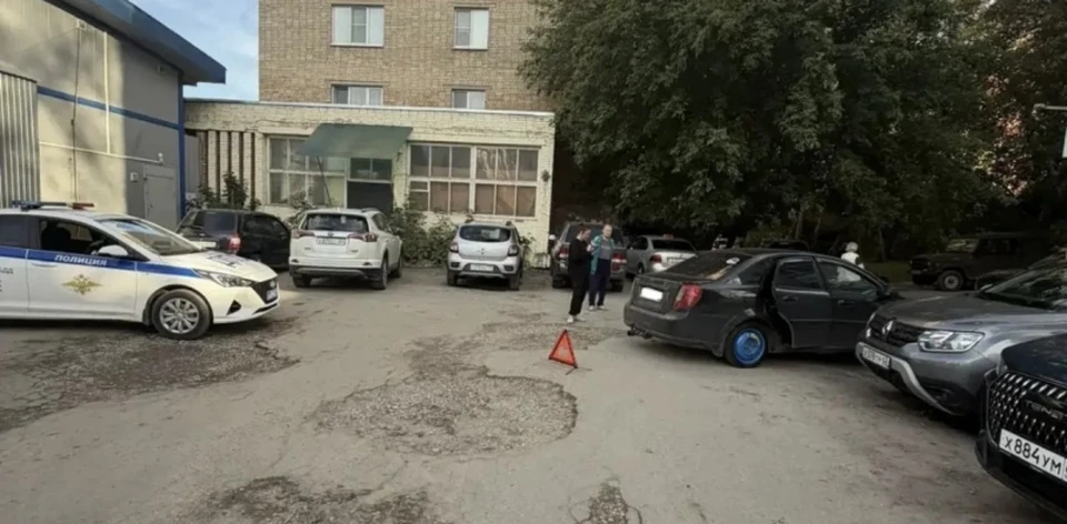 Chevrolet Lacetti сбил 94-летнюю женщину на улице Либкнехта в Рязани. Фото: УМВД России по Рязанской области.
