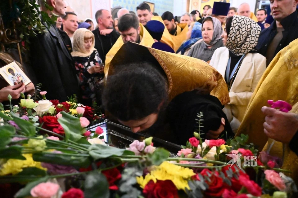 Мощи прибыли в Храм-на-Крови 11 сентября