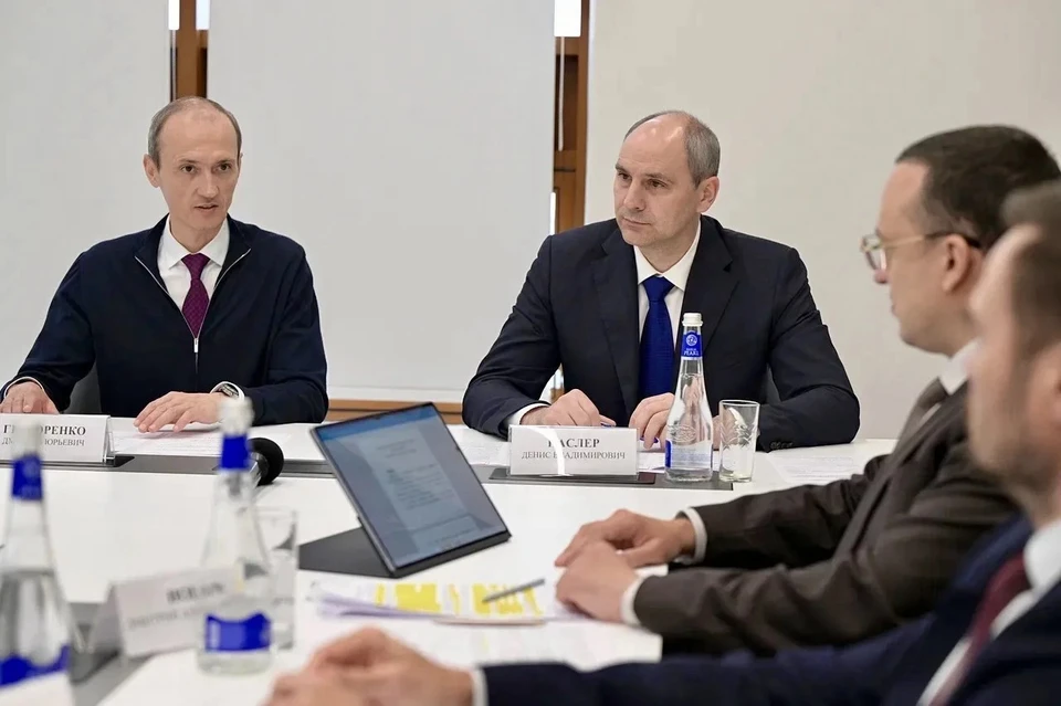 Дмитрий Григоренко и Денис Паслер обсудили использование IT-технологий в Свердловской области. Фото: Департамент информационной политики Свердловской области