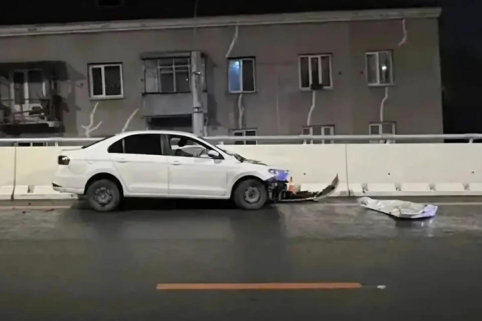 ДТП случилось ночью. Фото: ГАИ по Новосибирской области