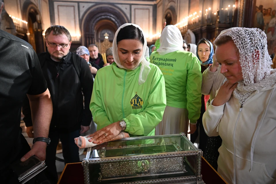 Верующие смогут поклониться святыне с 7 утра 20 сентября.