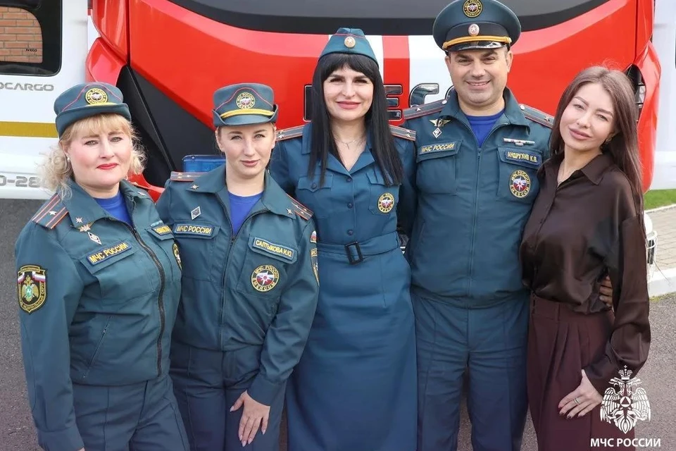 Специалисты пресс-службы и спасатели работают в тесной связке на благо томичей. Фото: пресс-служба Главного управления МЧС России по Томской области