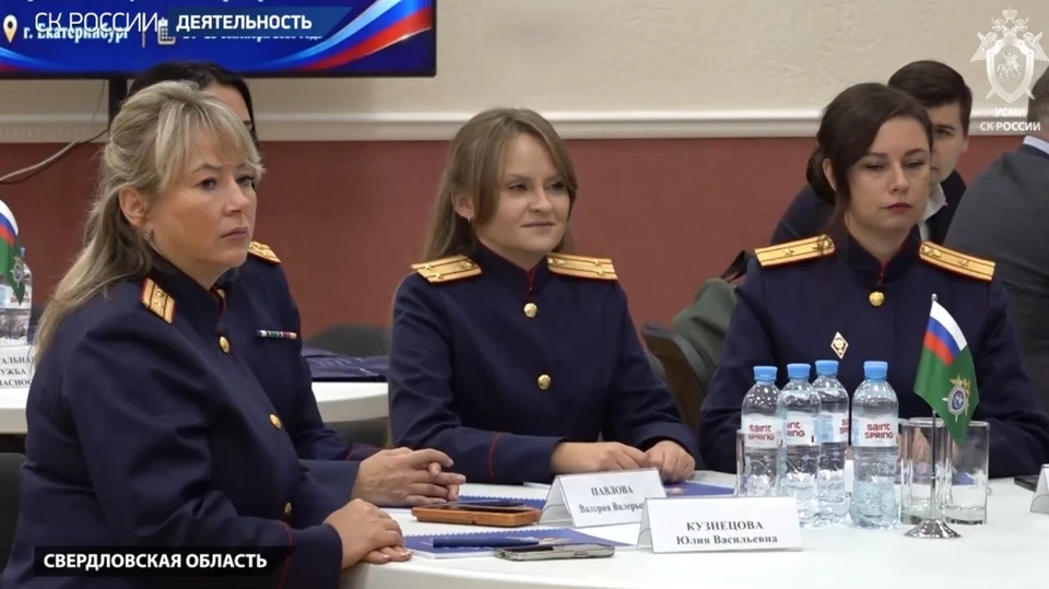 Участие в семинаре приняла старший помощник руководителя СУ СК России по Липецкой области Юлия Кузнецова. Скриншот видео СК России.