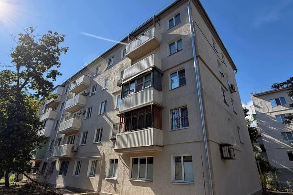 Пятиэтажный дом восстановили на улице Кронштадтской в Мариуполе. Фото: РКС-НР