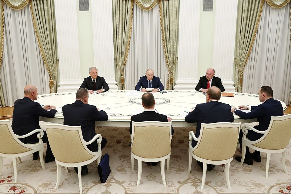 Путин отметил, что партия играет особую роль в укреплении государства. Фото: «Единая Россия»