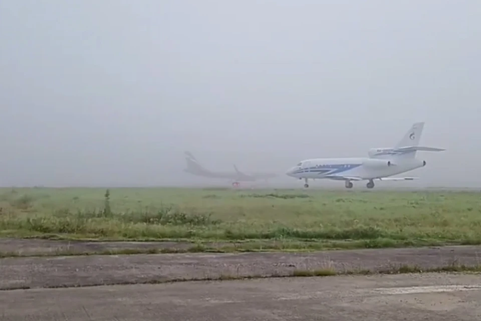 Пулково продолжает работать в штатном режиме в условиях тумана. Фото: пресс-служба Пулково