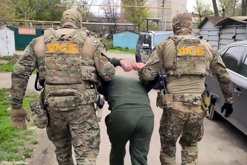 ФСБ задержала готовившего теракт в полиции Северной Осетии россиянина Фото: Кадр из видео ЦОС ФСБ