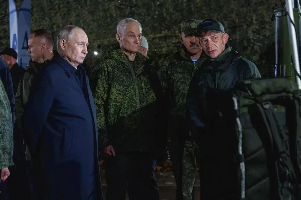 Владимир Путин на учениях "Центр-2026"