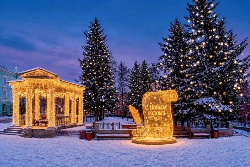 Центр Красноярска заиграет ночью новыми красками. Фото: администрация Красноярска