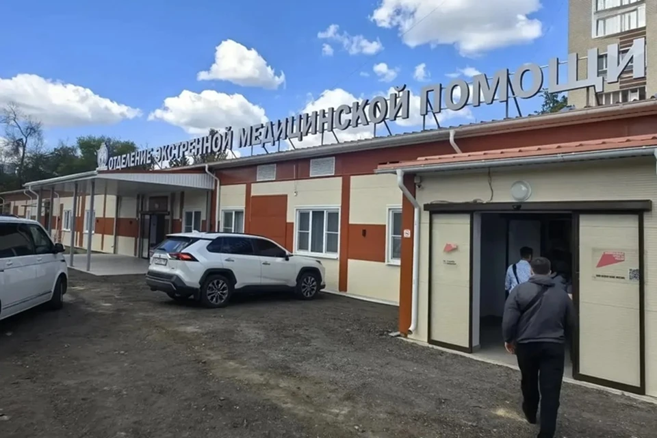 Новое приемное отделение Донецкой больницы Калинина приняло 12993 пациента. Фото: Минздрав ДНР
