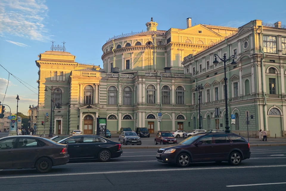 Мариинский театр в Санкт-Петербурге.