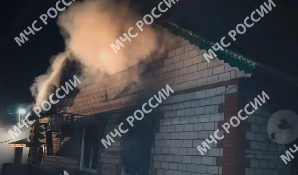 Когда глава семьи проснулся, все помещения уже были заполнены густым дымом.