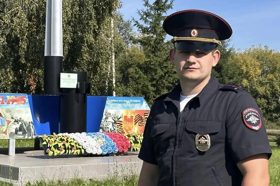 Молодой полицейский служит участковым в своем родном селе Соколово