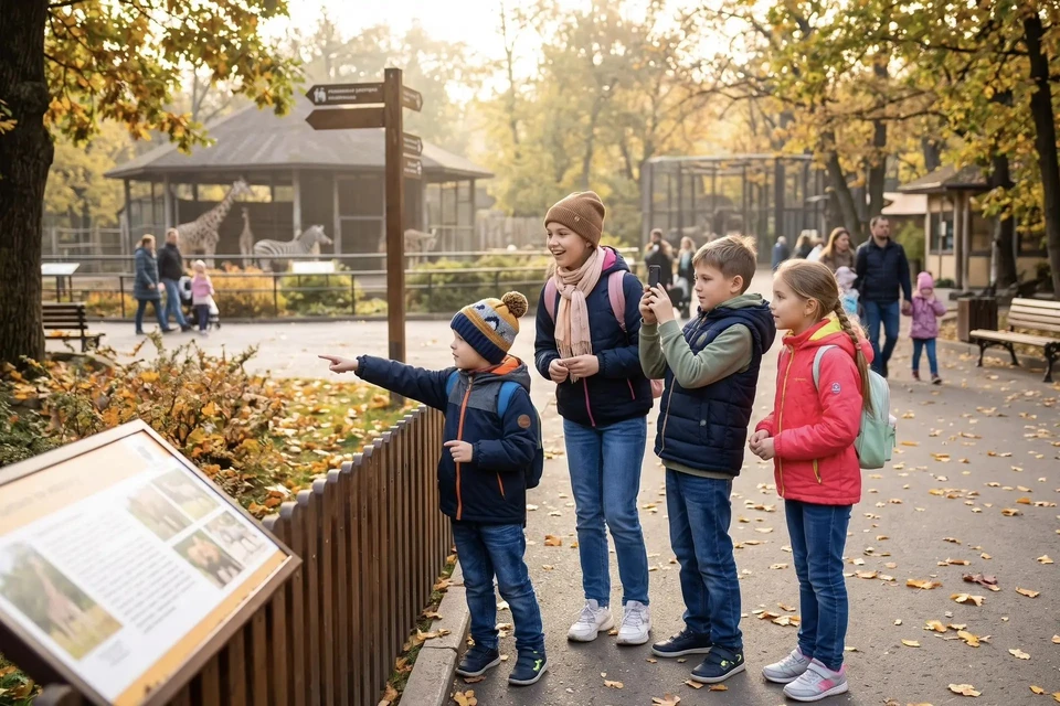 Осенние каникулы в 2026 году в Иркутске продлятся с 26 октября по 3 ноября. Фото: КП-Иркутск/Нейросети