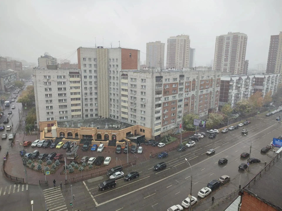 Осень в Новосибирске.