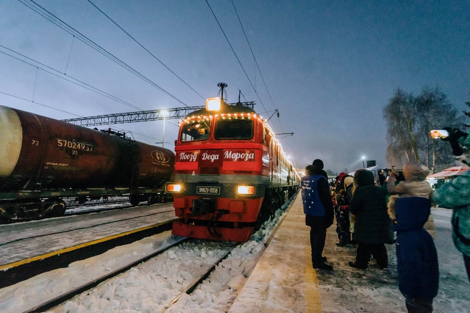 Поезд Деда Мороза приедет в Ижевск, Сарапул и Глазов