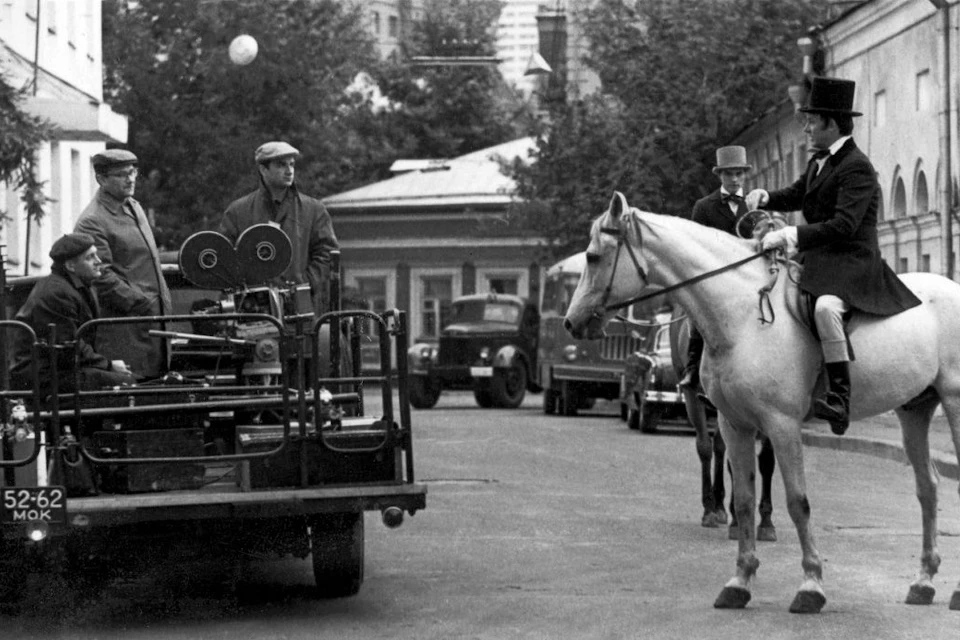 В «Мосфото» опубликовали подборку со съемок кинокартин 1950–1980-х годов Фото: Главархив Москвы